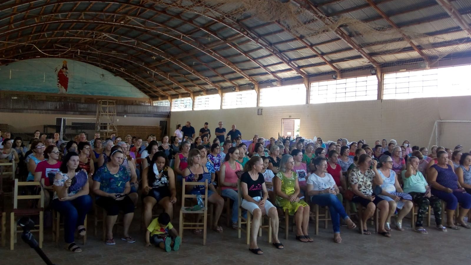 A Cáritas da paróquia Cristo Rei de São João da Urtiga promoveu no dia 8 de março um encontro alusivo ao Dia Internacional da Mulher.